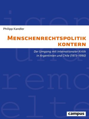 cover image of Menschenrechtspolitik kontern